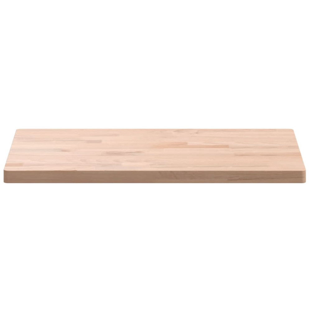 Produktbild för Bänkskiva för badrum 60x40x2,5 cm massivt bokträ