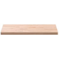 Produktbild för Bänkskiva för badrum 60x40x2,5 cm massivt bokträ