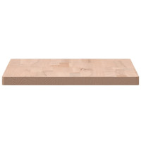 Produktbild för Bänkskiva för badrum 60x40x2,5 cm massivt bokträ