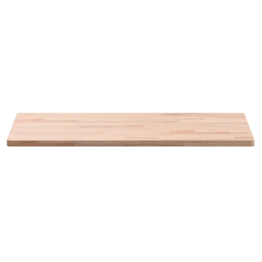 Produktbild för Bänkskiva för badrum 60x40x1,5 cm massivt bokträ