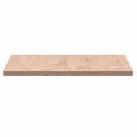 Produktbild för Bänkskiva för badrum 60x40x1,5 cm massivt bokträ