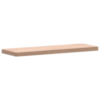 Produktbild för Vägghylla 60x20x2,5 cm massivt bokträ