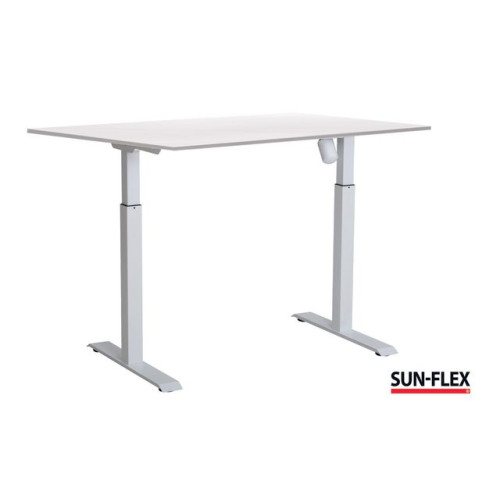 SUN-FLEX® Bord SUN-FLEX I höj/sänk 140x80 vit/vit