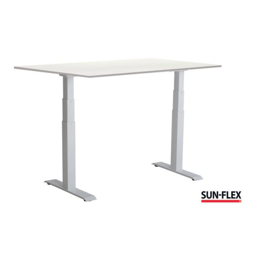 SUN-FLEX® Bord SUN-FLEX VI höj/sänk 140x80 vit/vit