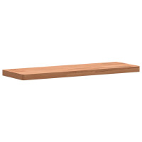 Produktbild för Vägghylla 60x20x2,5 cm massivt bokträ