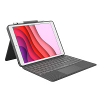 Produktbild för Logitech Combo Touch grafit Smart Connector QWERTY Nordic