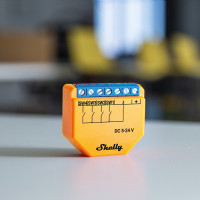 Miniatyr av produktbild för Shelly Plus i4 DC elektriska reläer Orange