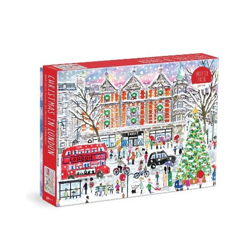 Galison Michael Storrings Christmas in London 1000 Piece Puzzle (bok, eng)