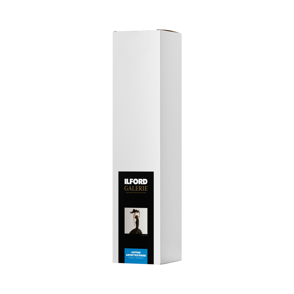 Produktbild för Ilford Galerie Cotton Artist Textured 310g 61cm x 15m