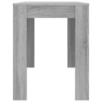 Miniatyr av produktbild för Matbord grå sonoma 120x60x76 cm konstruerat trä