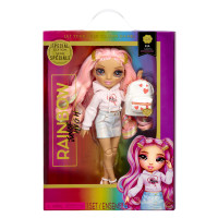Miniatyr av produktbild för Rainbow High Junior High Special Edition Doll- Kia Hart (Pink)