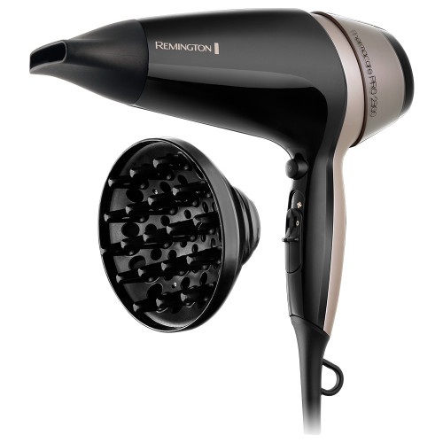 Remington Remington Thermacare Pro 2300 hårfön 2300 W Svart, Brun