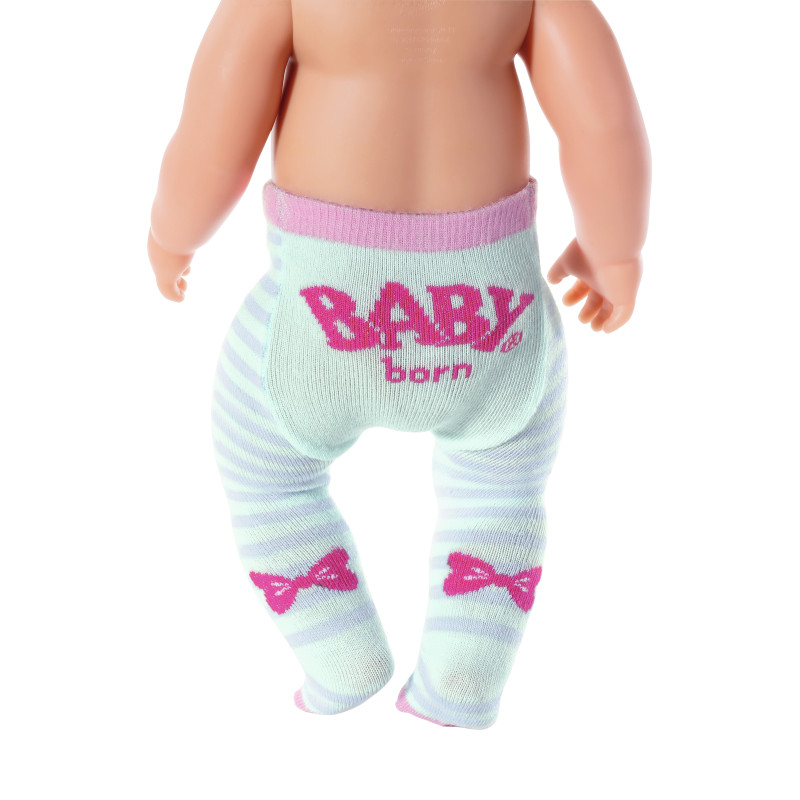 Produktbild för BABY born Tights 2x, 2 ass. Docktights