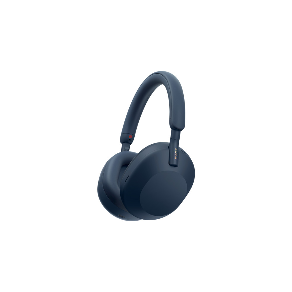 Produktbild för Sony WH-1000XM5 Headset Kabel & Trådlös Huvudband Samtal/musik Bluetooth Blå