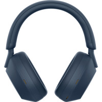 Produktbild för Sony WH-1000XM5 Headset Kabel & Trådlös Huvudband Samtal/musik Bluetooth Blå