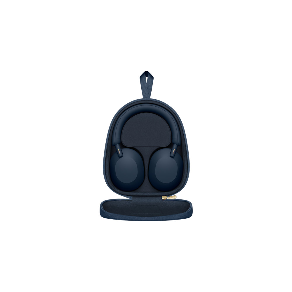 Produktbild för Sony WH-1000XM5 Headset Kabel & Trådlös Huvudband Samtal/musik Bluetooth Blå