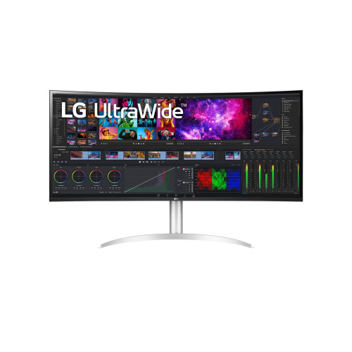 LG Electronics LG 40WP95C-W platta pc-skärmar 100,8 cm (39.7") 5120 x 2160 pixlar 5K Ultra HD Svart