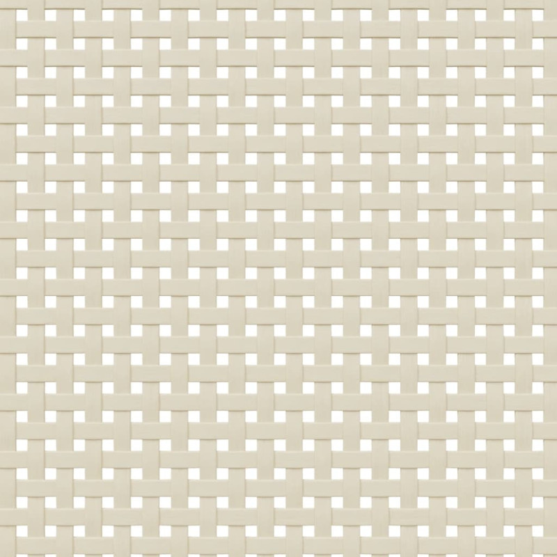 Produktbild för Garderob SENJA rottinglook vit 90x55x175 cm massiv furu