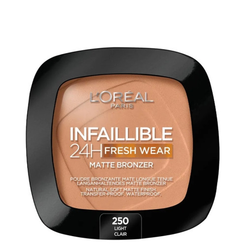 L'Oreal L'Oreal Infaillible 24h Fresh Wear Matte Bronzer Light 250