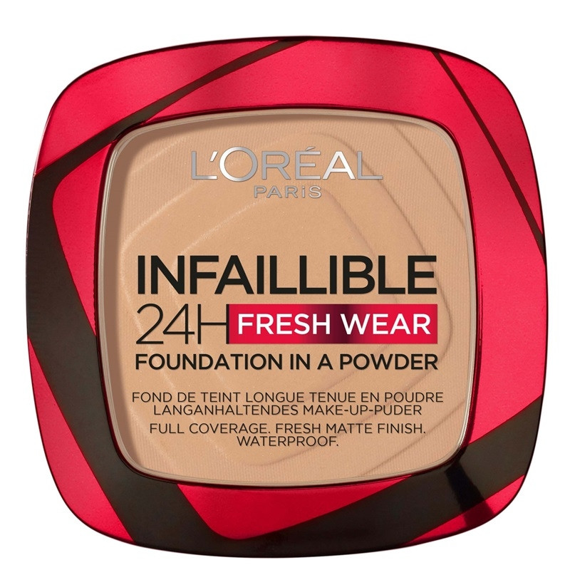 Produktbild för L'Oreal Infaillible 24h Fresh Wear Powder Foundation Golden Beige 140