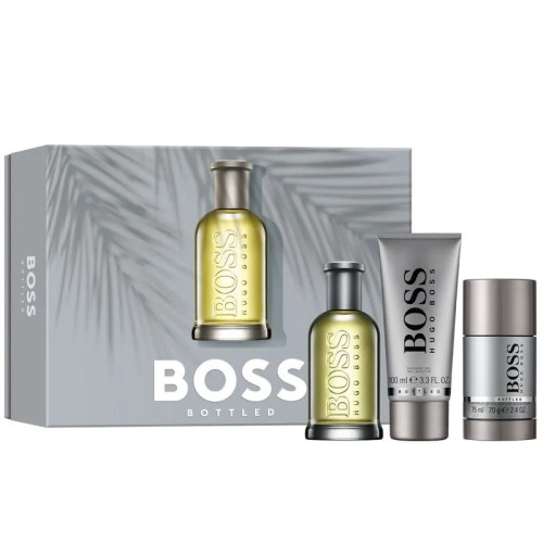 Hugo Boss Giftset Hugo Boss Bottled Edt 100ml + Shower Gel 100ml + Deostick 75g