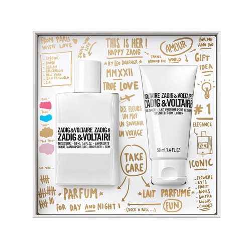 Zadig & Voltaire Giftset Zadig & Voltaire This Is Her Edp 50ml + Body Lotion 50ml