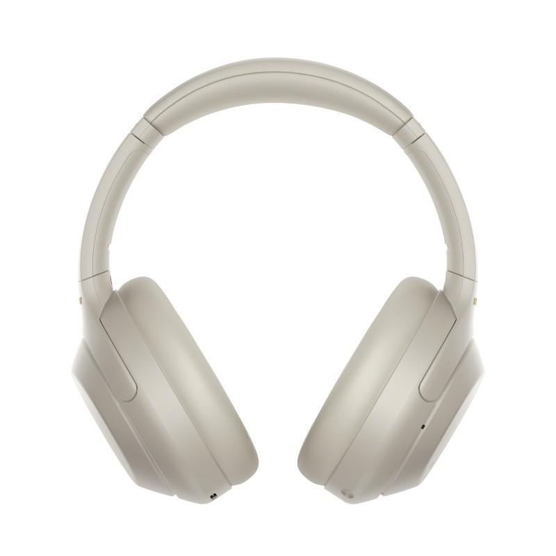 Produktbild för Sony trådlösa around-ear hörlurar WH-1000XM4 - Silver