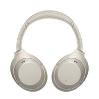 Miniatyr av produktbild för Sony trådlösa around-ear hörlurar WH-1000XM4 - Silver
