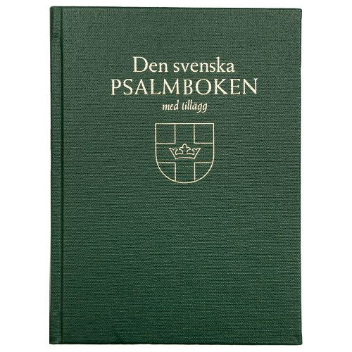 Verbum Den svenska psalmboken med tillägg. Storstil (bänkpsalmbok, grön) (inbunden)