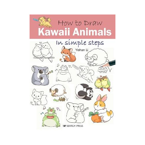 Yishan Li How to Draw: Kawaii Animals (pocket, eng)