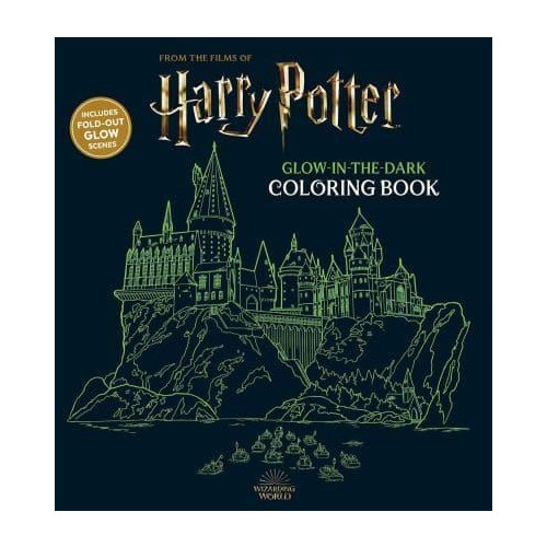Editors of Thunder Bay Press Harry Potter Glow in the Dark Coloring Book (häftad, eng)