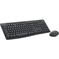 Produktbild för Logitech MK370 Combo for Business tangentbord Mus inkluderad Trådlös RF + Bluetooth QWERTY Nordic grafit