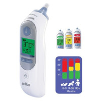 Produktbild för Braun ThermoScan 7 Fjärravkänning Vit Öra
