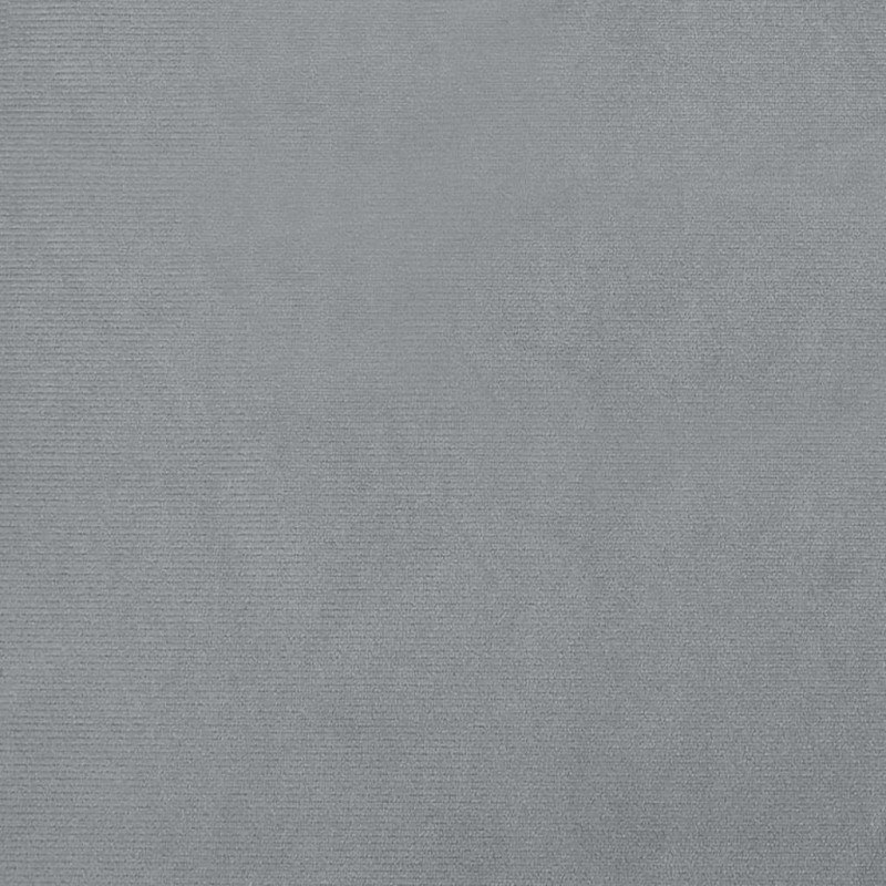 Produktbild för Fåtölj med fotpall mörkgrå sammet