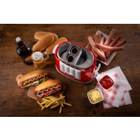 Produktbild för Ariete 00C020600AR0 varmkorvsmaskin Varmkorvsmaskin grill 650 W Röd