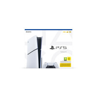 Miniatyr av produktbild för Sony Playstation 5 Slim 1,02 TB Wi-Fi Svart, Vit