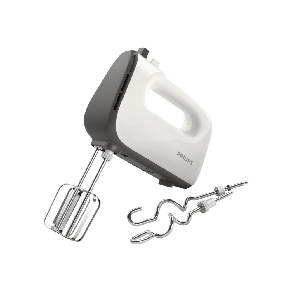 Produktbild för Philips Viva Collection HR3740 - handmixer - vit/cashmeregrå