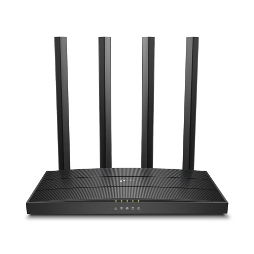 TP-LINK TP-Link Archer C6 trådlös router Snabb Ethernet Dual-band (2,4 GHz / 5 GHz) Vit