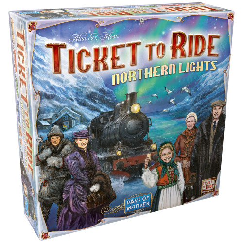 Asmodee Nordics Ticket to Ride Northern Lights