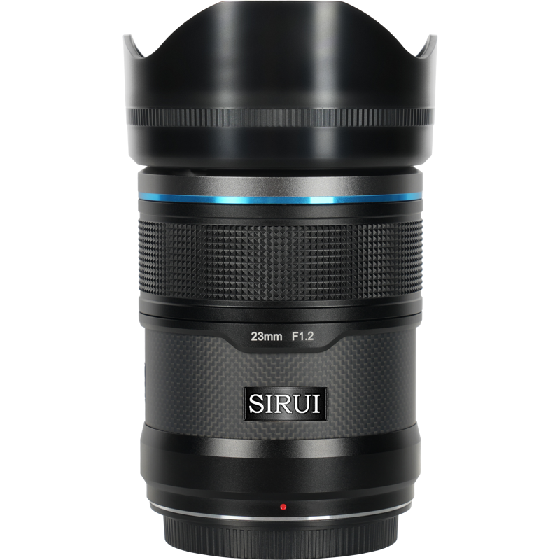 Produktbild för Sirui Sniper Lens APS-C AF 23mm F1.2 Z-Mount Black Carbon
