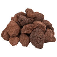 Produktbild för Lavastenar 25 kg röd 5-8 cm