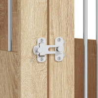 Produktbild för Hundbur/sidobord sonoma-ek 55x80x68 cm konstruerat trä