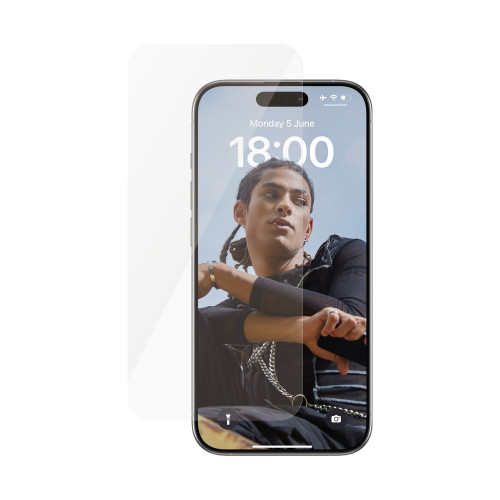 PanzerGlass PanzerGlass SAFE. Screen Protector iPhone 2023 6.1" Pro Ultra-Wide Fit Genomskinligt skärmskydd Apple 1 styck