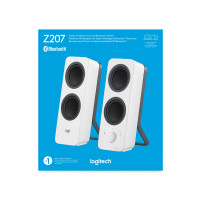Produktbild för Logitech Z207 högtalare Vit Kabel & Trådlös 5 W
