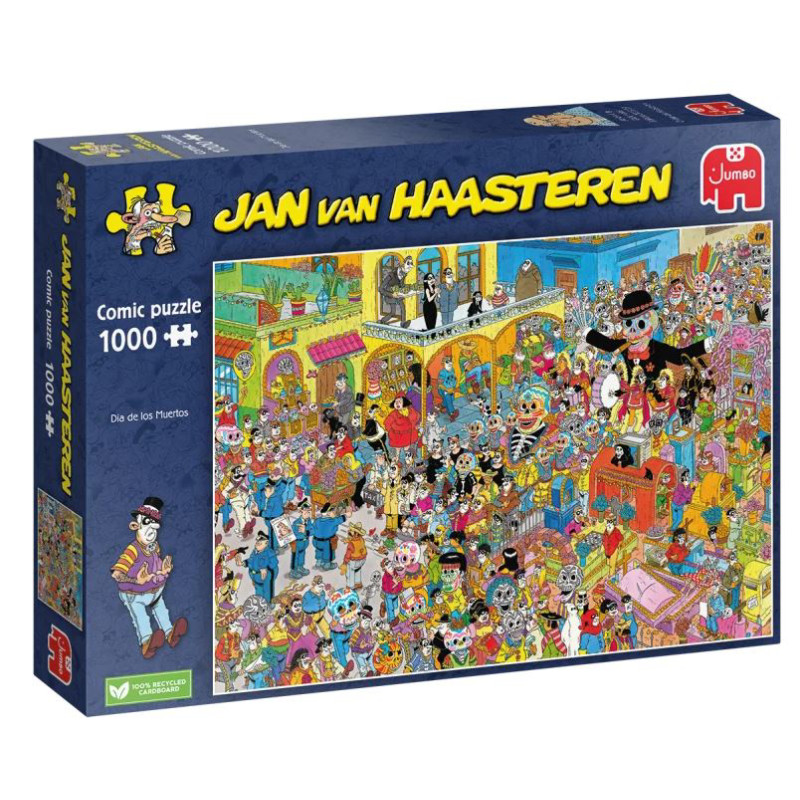 Produktbild för Jan van Haasteren - Dia de los Muertos 1000bitar