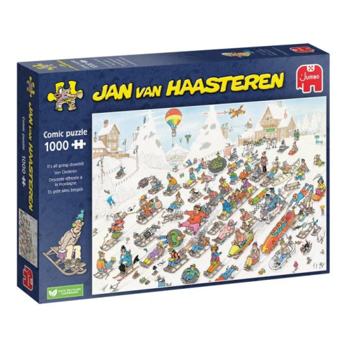 Jumbo Jan van Haasteren - It's all going downhill 1000bitar