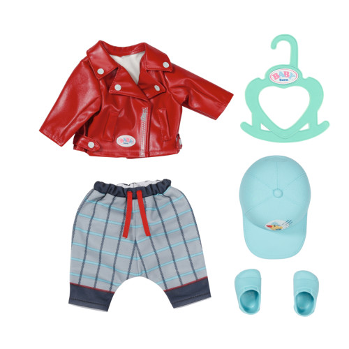 Zapf BABY born Little Cool Kids Outfit Dockkläduppsättning