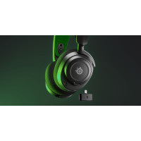 Produktbild för Steelseries Arctis Nova 7X Headset Kabel & Trådlös Huvudband Spela USB Type-C Bluetooth Svart, Grön