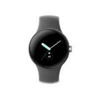 Produktbild för Google Pixel Watch AMOLED 41 mm Digital Silver Wi-Fi GPS
