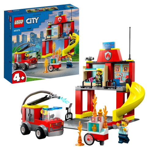 LEGO LEGO®  Brandstation och brandbil (60375)